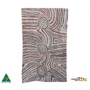 Aboriginal Art Cotton Tea Towel - Lulu Trancollino